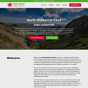 North Wales Car Keys